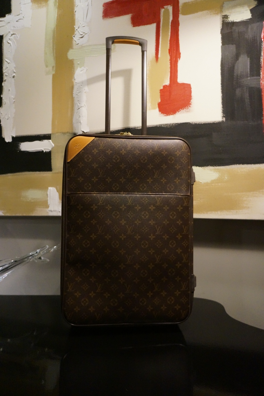 LOUIS VUITTON Pegase 55 Monogram Rolling Luggage Speedy LV Carry On 30 Suitcase | www.neverfullmm.com