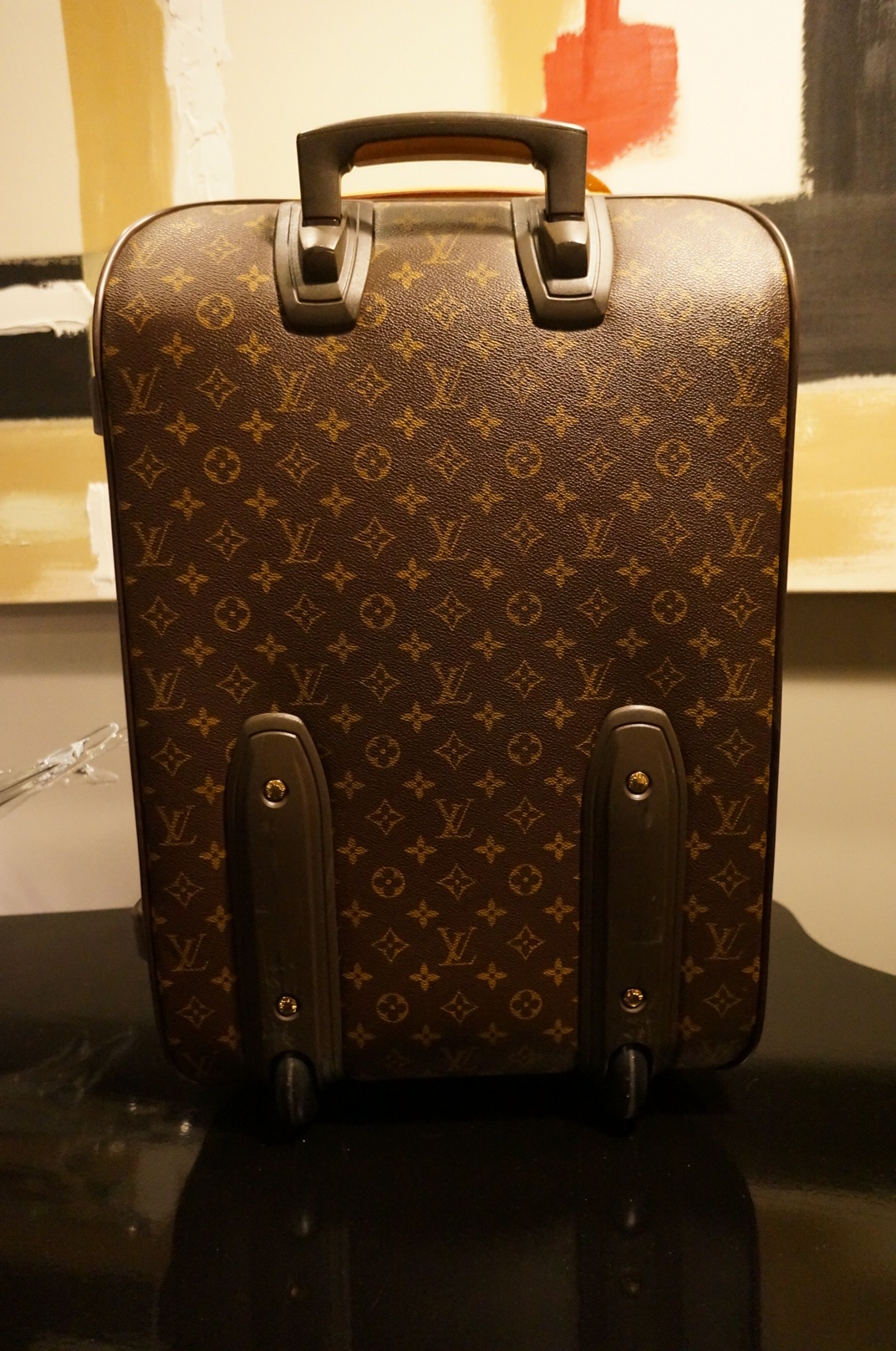 LOUIS VUITTON Pegase 55 Monogram Rolling Luggage Speedy LV Carry On 30 Suitcase | www.semadata.org